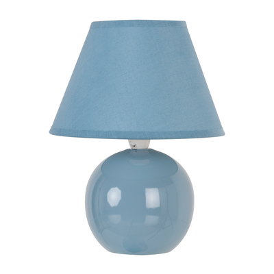 Table Lamp with Ceramic Base, Mini Lou, Blue