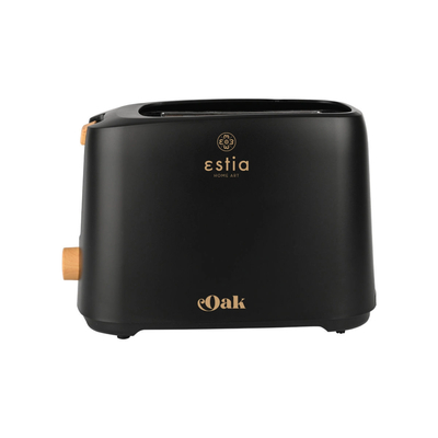 Φρυγανιέρα OAK 2 Θέσεων 700w, με 7 Επίπεδα Ψησίματος, Μαύρη