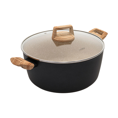 Earth Non-Stick Pressed Aluminum Pot 28cm 6.9lt