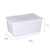 92Lt Storage Box with Lid & Wheels, White
