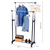 Double Clothing Rack, Portable