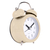 Retro Metal Alarm Clock with Battery, 4 Colors
