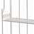 Antique Metal Shelf with 3 shelves, white