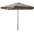Ομπρέλα Αλουμινίου, Ø3m, Γκρι-Μπεζ, για Κήπο & Βεράντα