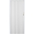 Πόρτα Πτυσσόμενη Πλαστική Pionner, 84 εκ. x 210 εκ., Λευκό Δρυς