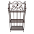 Antique Metal Shelf with 3 shelves, Brown