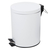 Χαρτοδοχείο Μπάνιου 5lt με Πεντάλ Λευκό