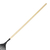 Garden Leaf Rake with Wooden Handle 150 cm