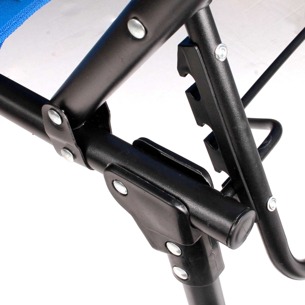 Ξαπλώστρα Μεταλλική Κήπου Τρίποδη 188cm x 57cm x 30cm Μπεζ