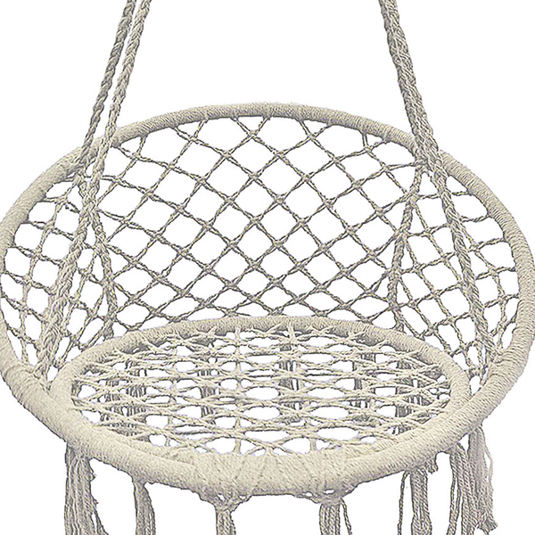 Αιώρα Κήπου Καρέκλα Κρεμαστή Εκρού