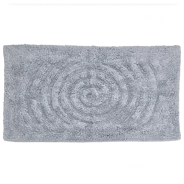 Βαμβακερό Χαλάκι Μπάνιου Σχέδιο Κύκλους, 4 Χρωμ