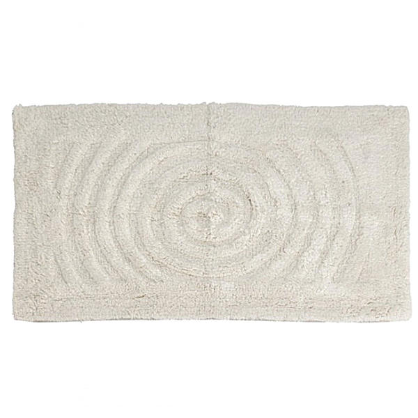 Βαμβακερό Χαλάκι Μπάνιου Σχέδιο Κύκλους, 4 Χρωμ