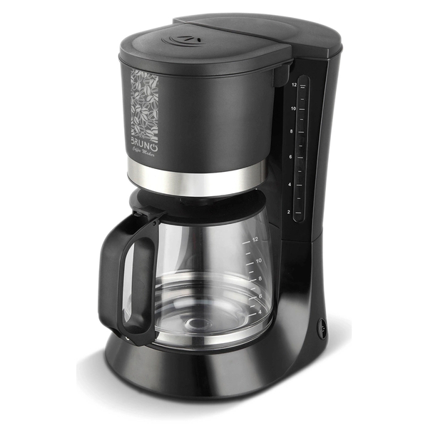 Bruno Καφετιέρα φίλτρου, 680W, 1.2L, μαύρη, BRN-0086