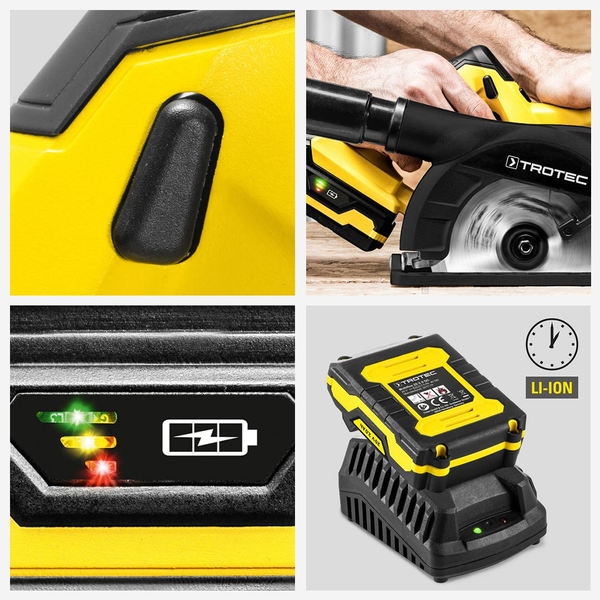 Δισκοπρίονο Χειρός Μπαταρίας PCSS 10-20V