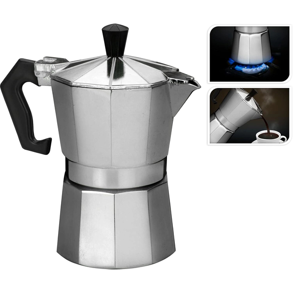 Μπρίκι Εσπρέσο για 3 Φλυτζάνια