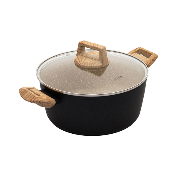 Κατσαρόλα Earth Αντικολλητική Αλουμινίου Δ24CM, 4.3lt