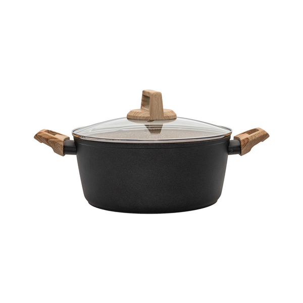 Earth Non-Stick Pressed Aluminum Pot 24cm 4.3lt