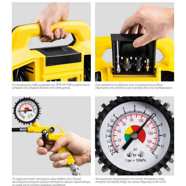 Portable Air Compressor PCPS 10-1100