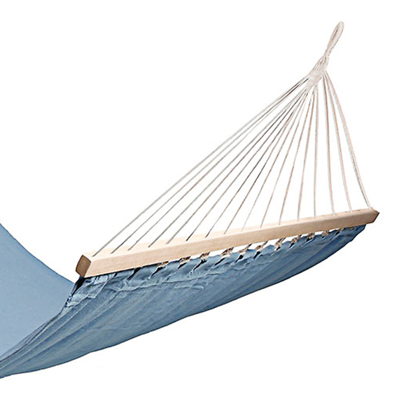 Αιώρα Δύο Ατόμων Υφασμάτινη, με Ξύλινο Σκελετό, σε 4 χρώματα