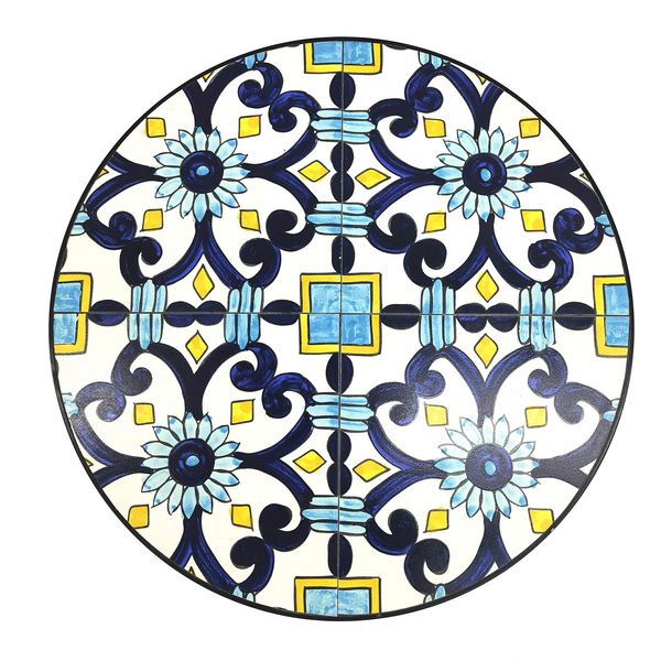 Σετ Μεταλλικό 1 Τραπεζι + 2 Καρεκλες Κεραμικό Bistro