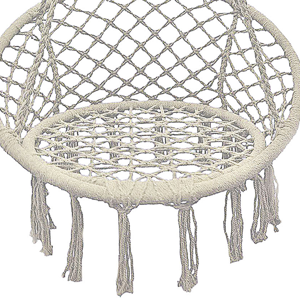 Αιώρα Κήπου Καρέκλα Κρεμαστή Εκρού