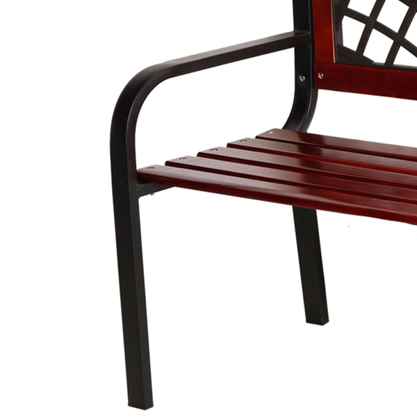 Παγκάκι Κήπου "Castle" Μέταλλο-Ξύλο Καφέ