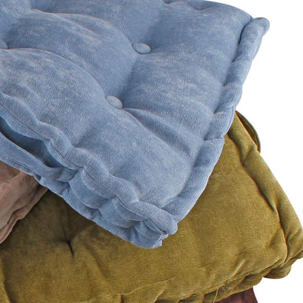 Μαξιλάρι Καρέκλας κοτλέ, 6 χρώματα, 40x40x8 εκ