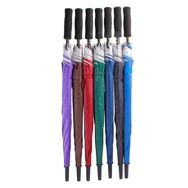 Ομπρέλα Βροχής Αυτόματη με Ασημί Επένδυση, 7 χρώματα