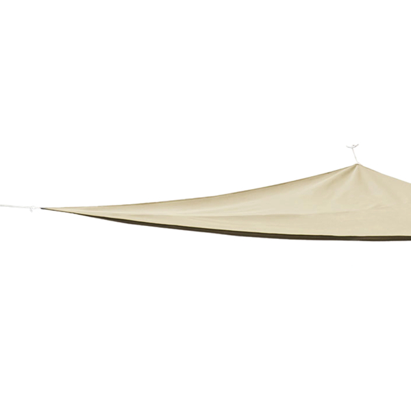 Πανί Σκίασης Τρίγωνο, Μπεζ 5x5x5m