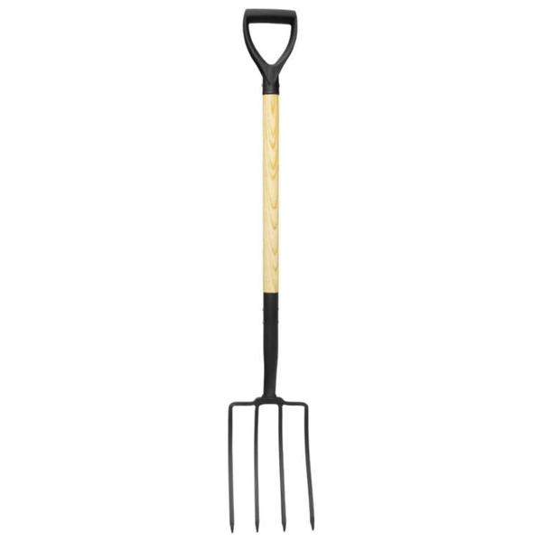 Πηρούνα Κήπου 4 Δόντια με Ξύλινο Κοντάρι 115εκ