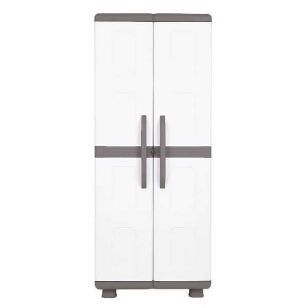 ARIA Plastic Cabinet 73x44x179cm, Grey-Anthracite
