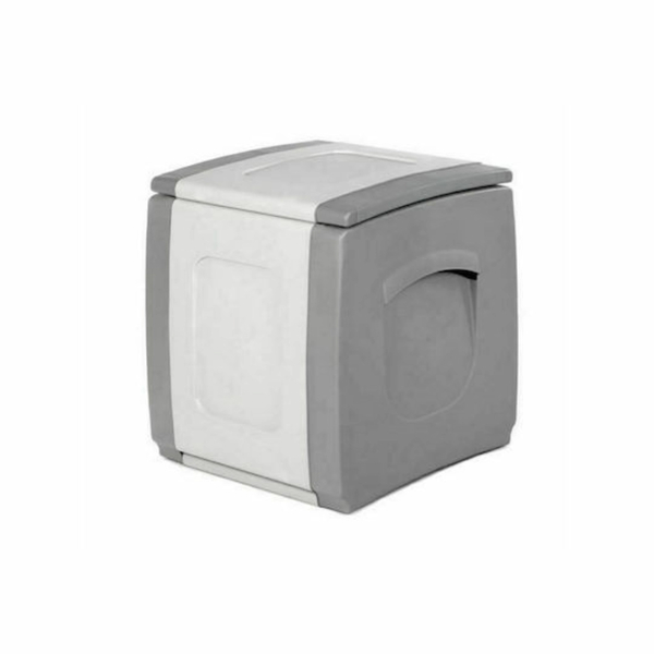 Πλαστικό Μπαούλο Μονό Compact, Γκρι-Ανθρακί
