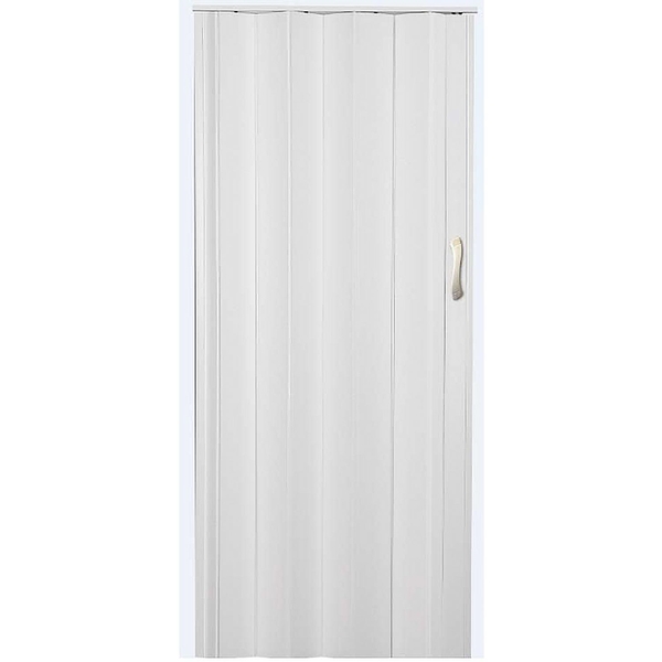 Πόρτα Πτυσσόμενη Πλαστική Pionner, 84 εκ. x 210 εκ., Λευκό Δρυς
