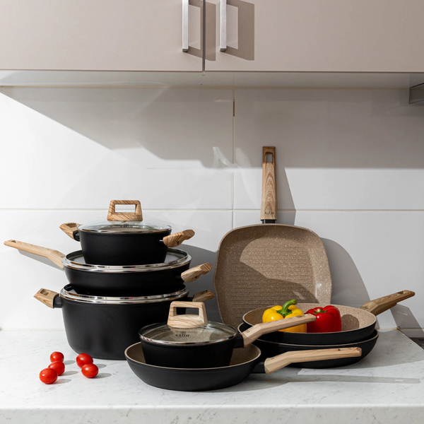 Sauce Pan Earth Non-Stick Aluminum 18cm 1.8lt