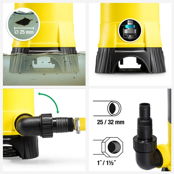 Submersible waste water pump TWP7536E