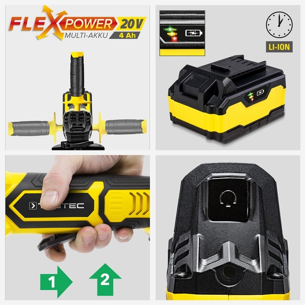 Cordless Angle Grinder PAGS 21-115