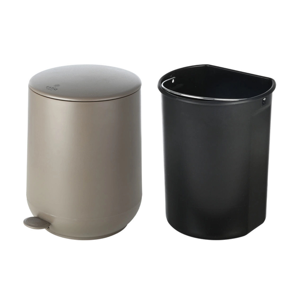 Χαρτοδοχείο Μπάνιου FJord Soft Close 5lt Driftwood